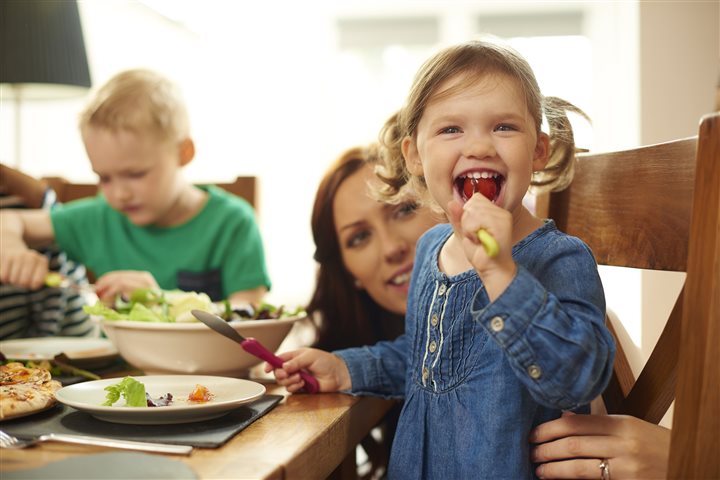 Keep good nutrition a family affair