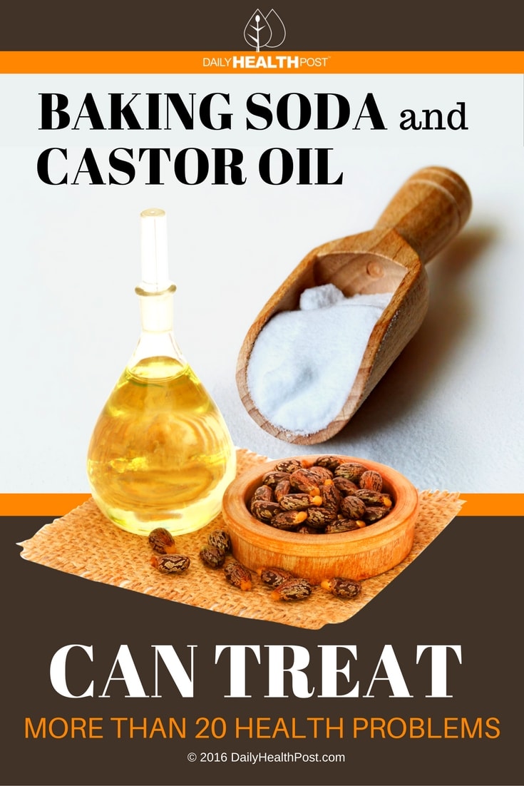 Baking Soda and Castor Oil Can Treat More than 20 Health Problems