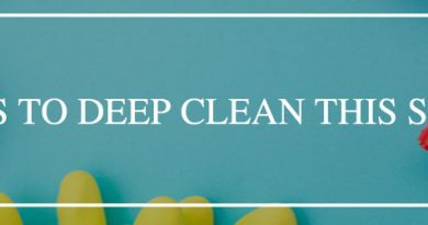 Top Tips to Deep Clean this Spring